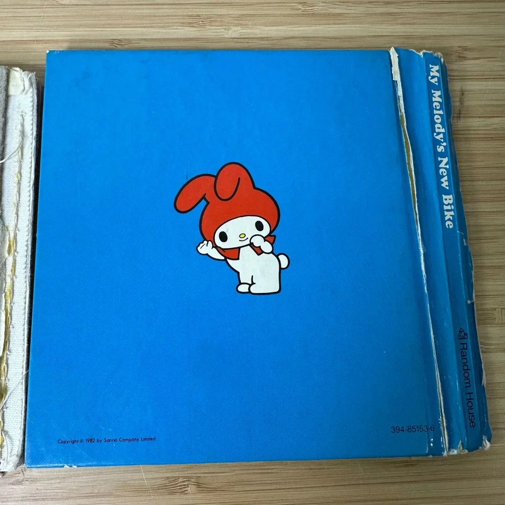Vintage‎ 1982 Sanrio Hello Kitty and My Melody Board Books Lot READ